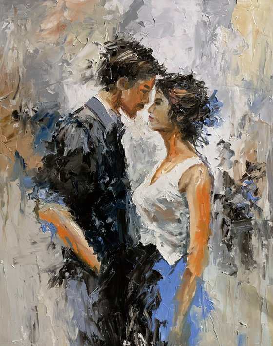 Romantic Couple Portrait.