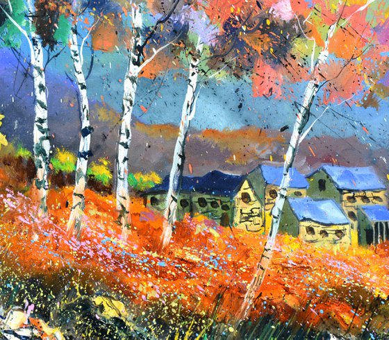 Rich autumn colors
