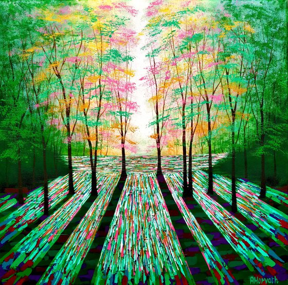 Emerald and Rose Wood