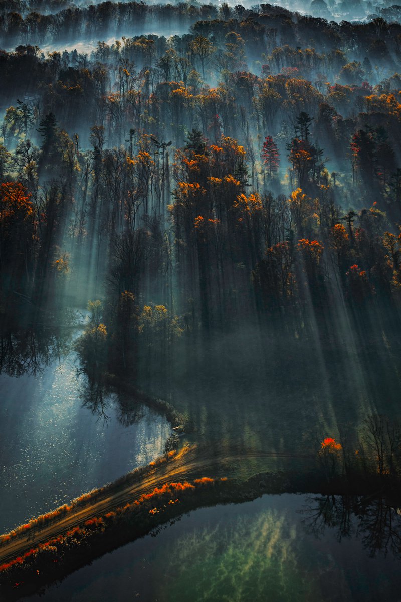Fall Mists by Howard Sturman
