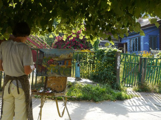 Courtyard on Gorky Street