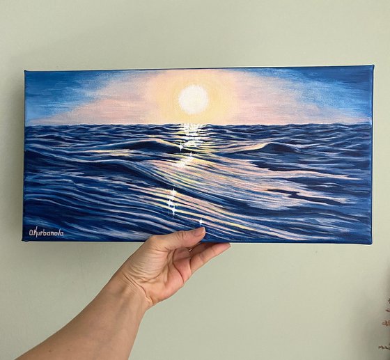 Sunset reflection