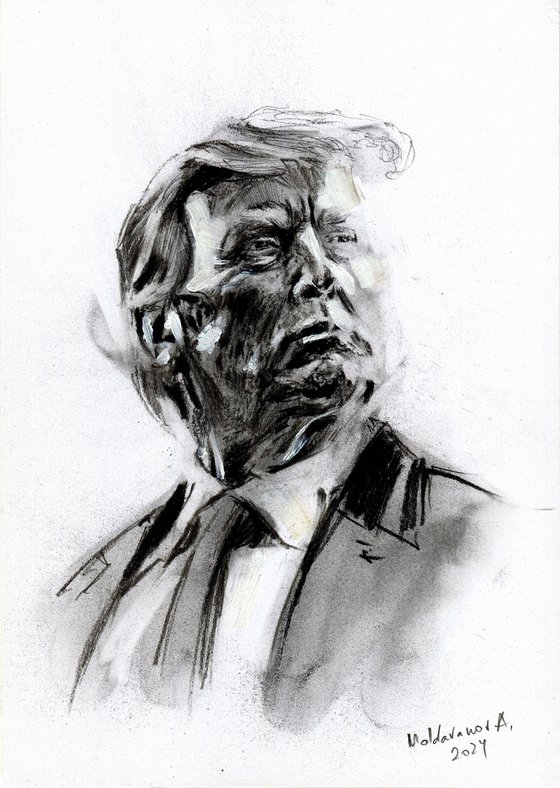 Donald Trump portrait