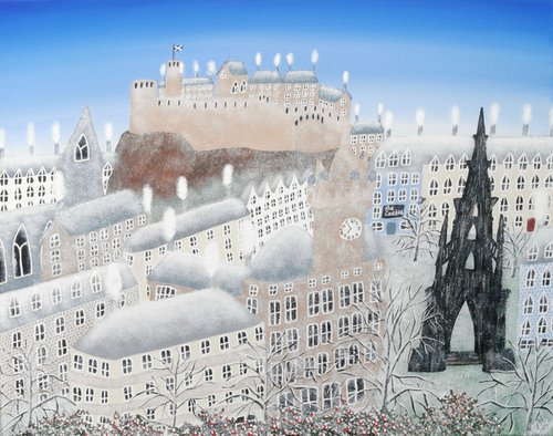 Auld Reekie (Edinburgh) by Elisa Trueman