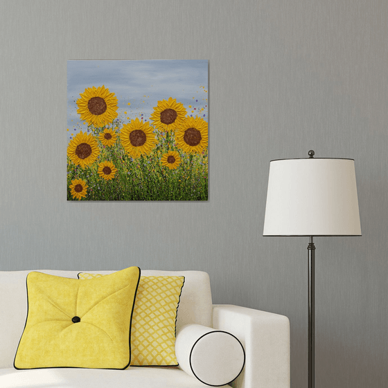 Say It With Sunflowers - reserved