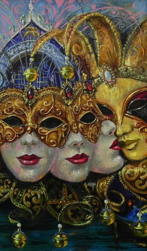 "Convergence" Original Surreal Art by Yurii Novikov