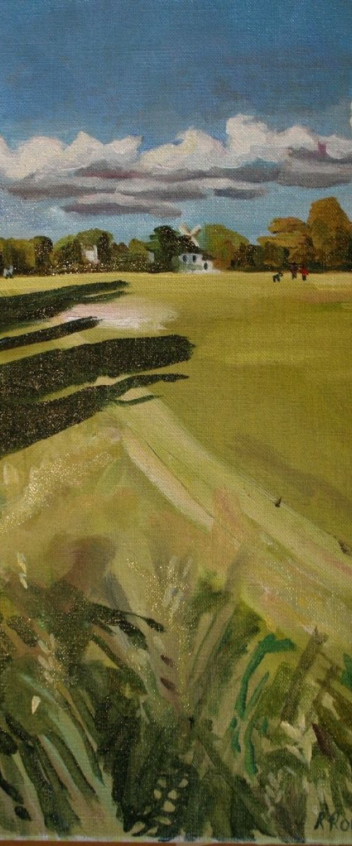 Windmill on Wimbledon Common by Katharine Rowe