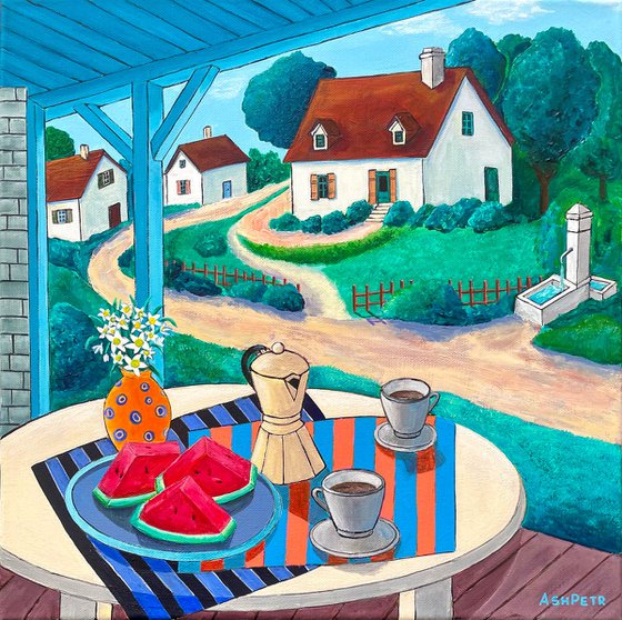 Morning in the village