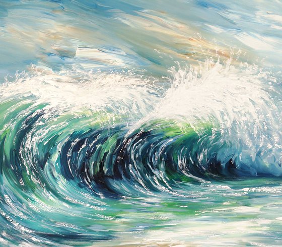 Seascape Breaking Waves XL 3