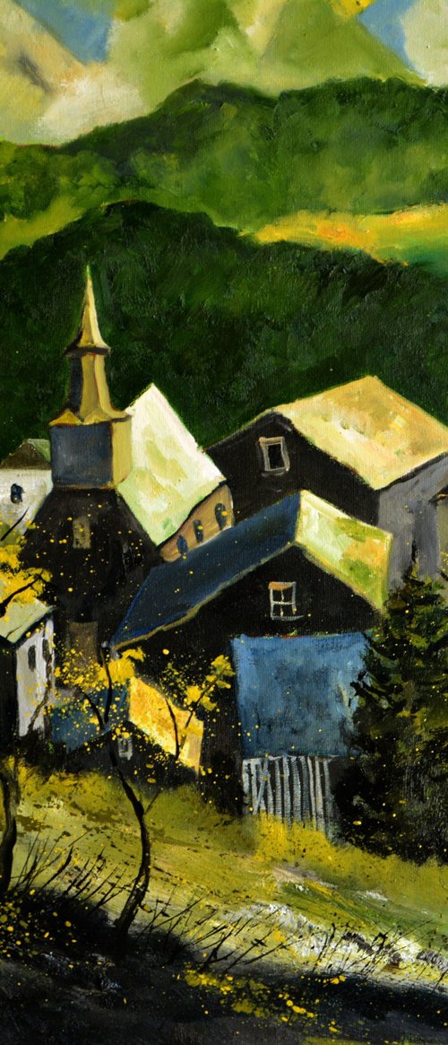 A little village in Belgium by Pol Henry Ledent