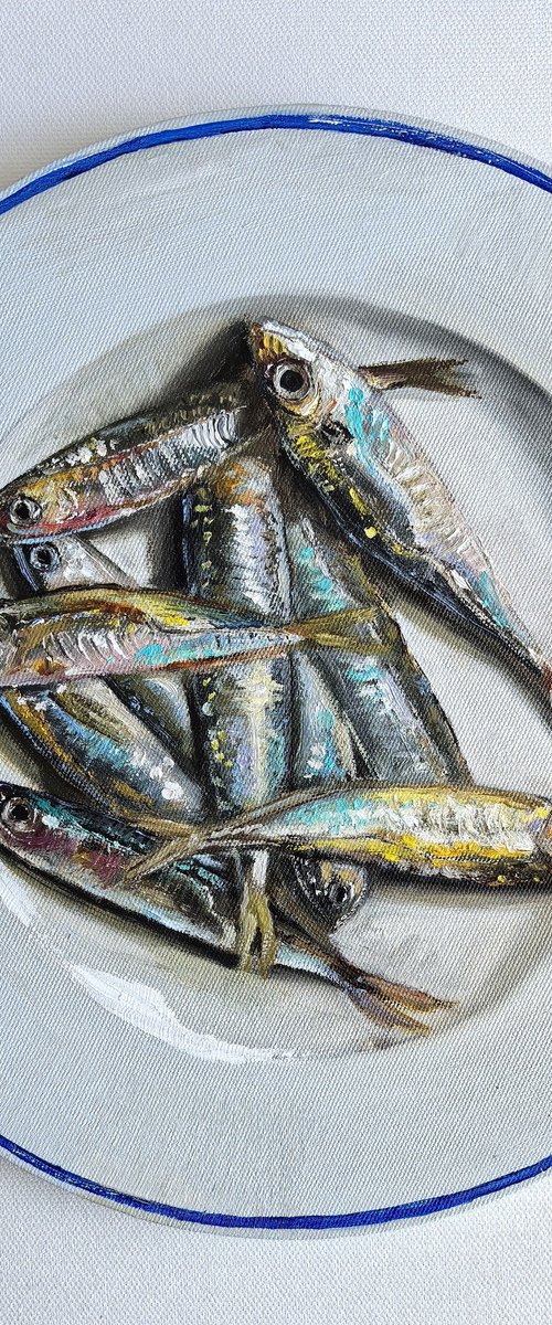 Horse mackerel fish by Leyla Demir