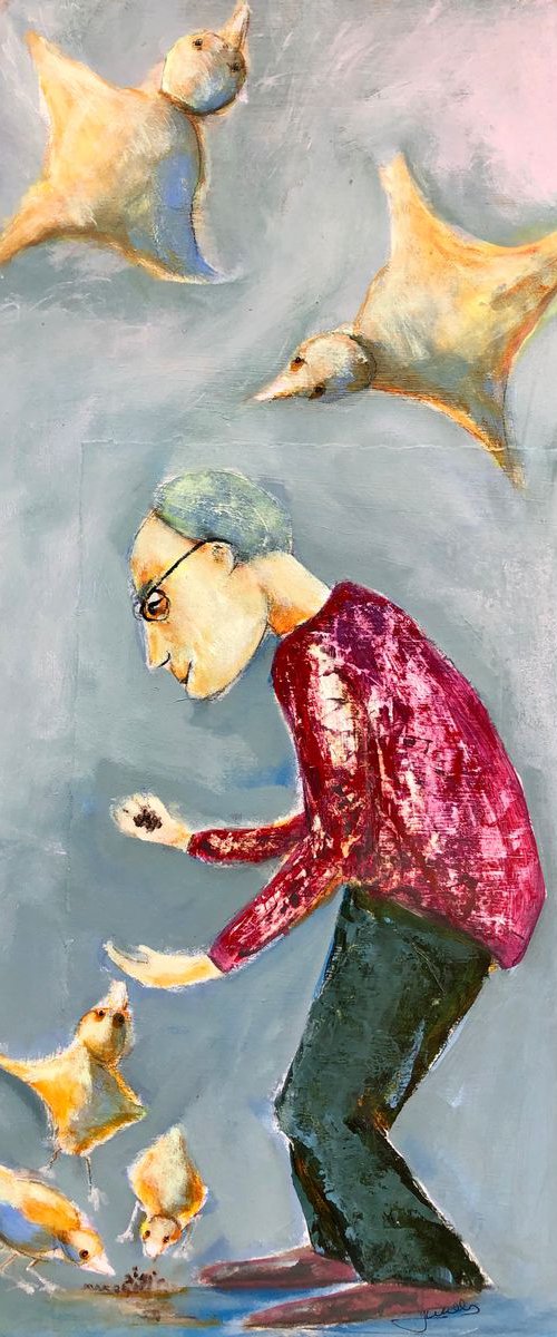 The Bird Man by Lola Jovan