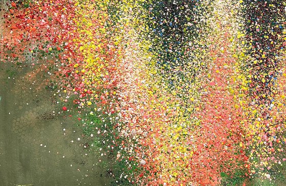 Soft Light Between Petals