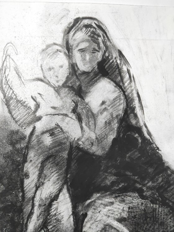 "The Madonna with child" by Olga Tsarkova