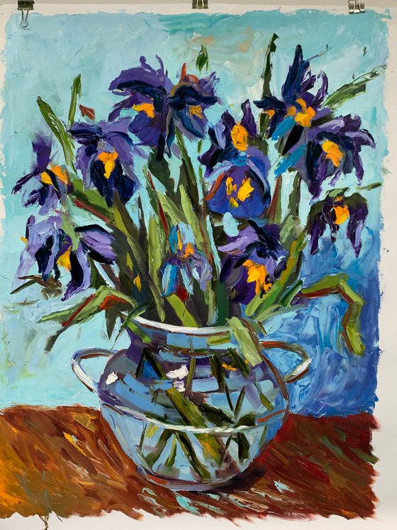 Irises Flowers.#3
