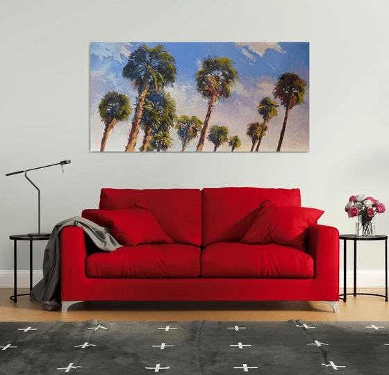Palm Trees in California