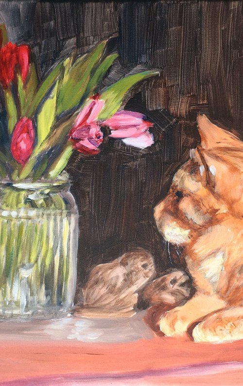 Tulips lover by Elena Sokolova