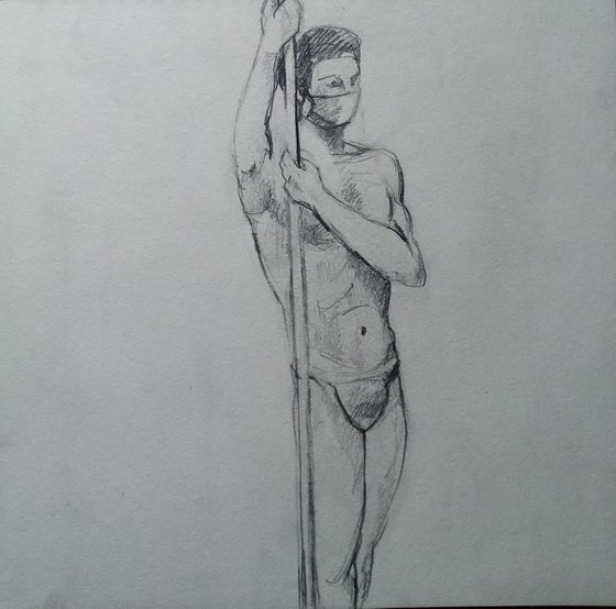 Man's figure study 07