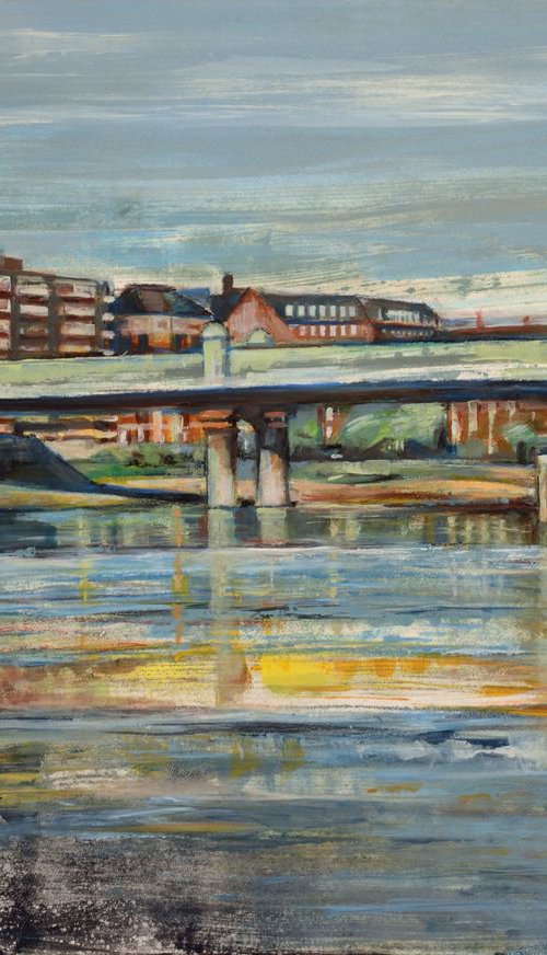 Putney Railway Bridge by Isabel Hutchison