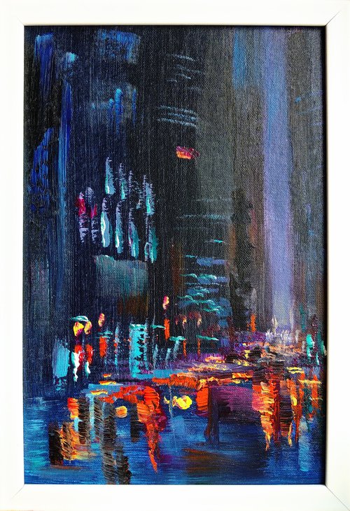 Night city 2 by Anastasia Art Line