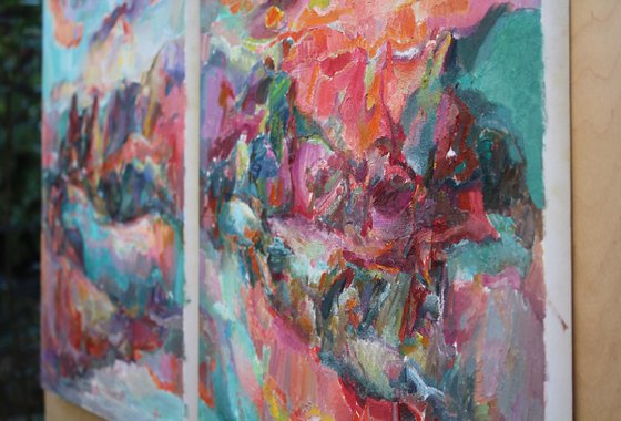 From dusk till dawn (diptich)