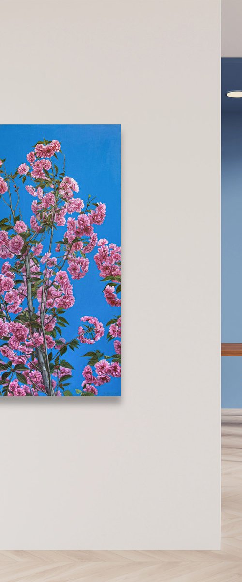photorealism - cherry blossoms by Zhao Hui Yang