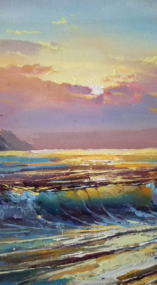 Morning Light of the Wave by Andrej Ostapchuk