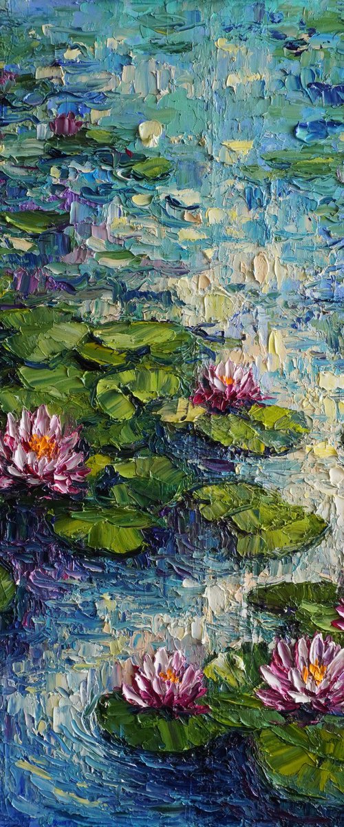 Water Lily Pond by Haykuhi Khachatryan