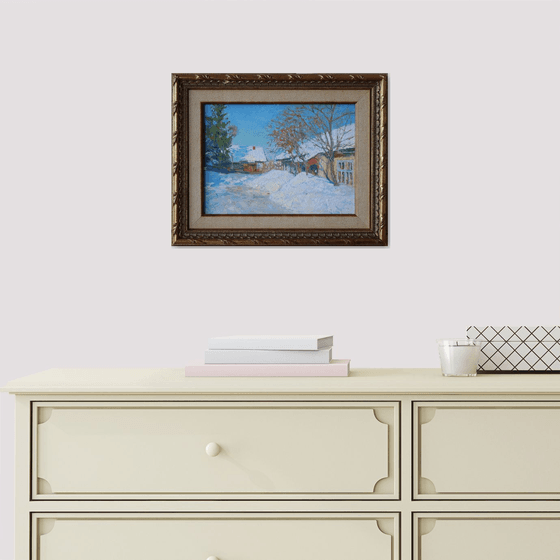 April. The last snow. Pereslavl-Zalessky