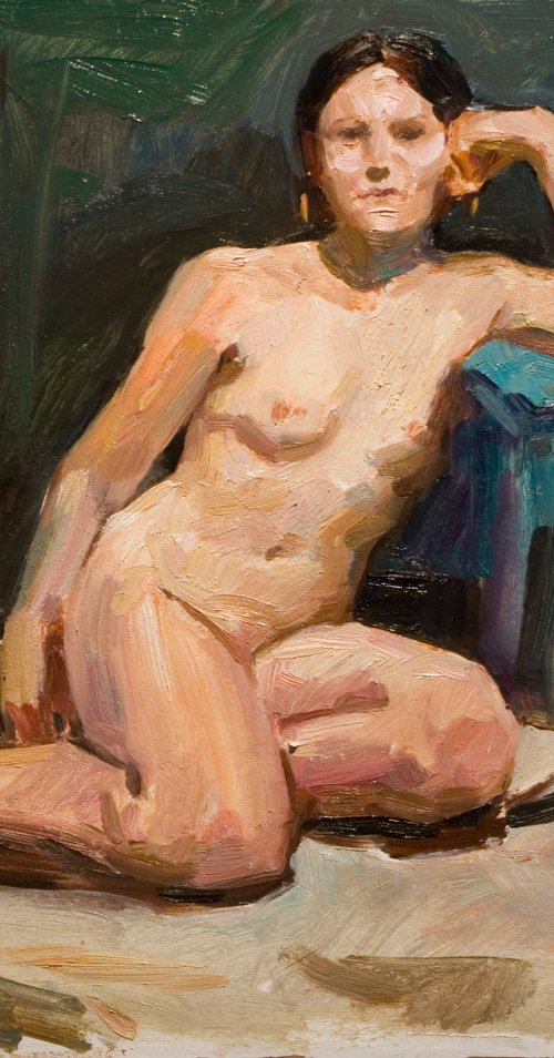 life model nude woman by Olivier Payeur