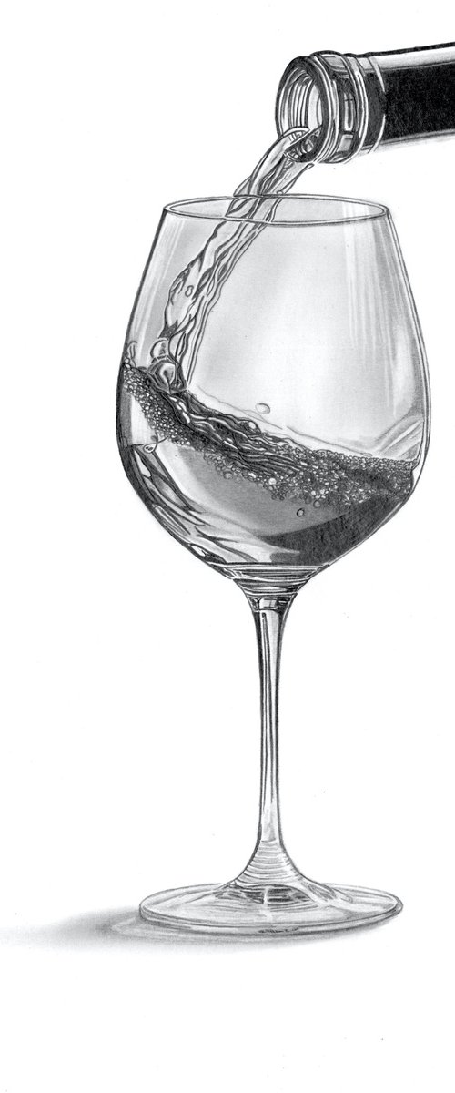 Wine Pour V by Paul Stowe