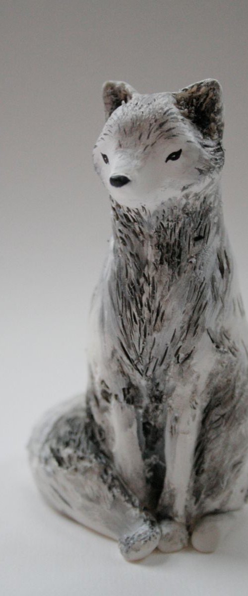 Arctic Fox by Victoria Lucy Williams