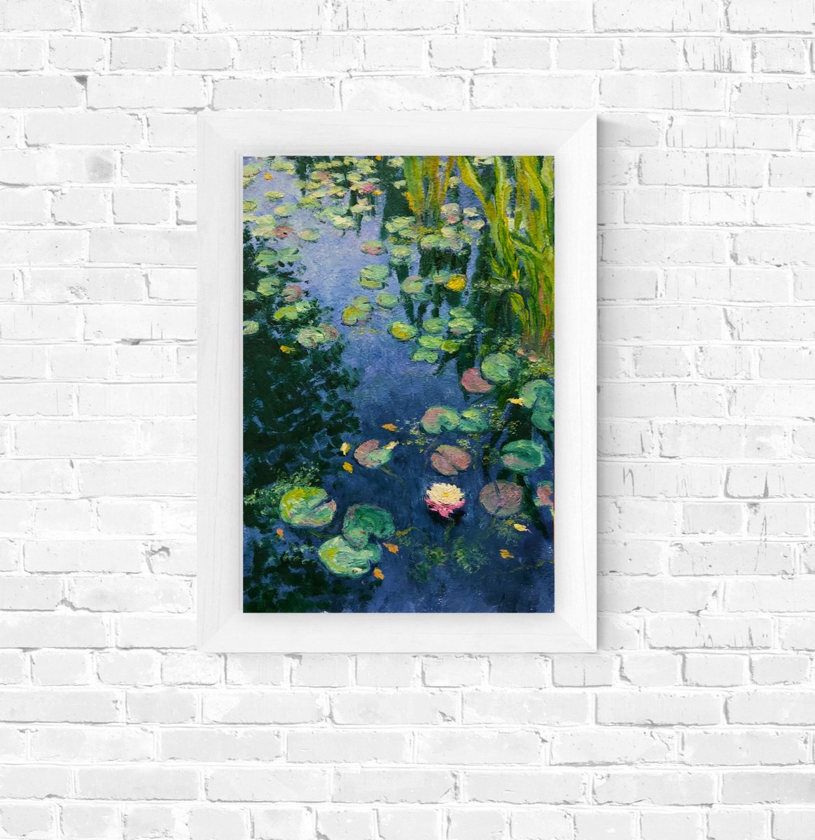Etude #3. Water lilies by Ekaterina Orlova