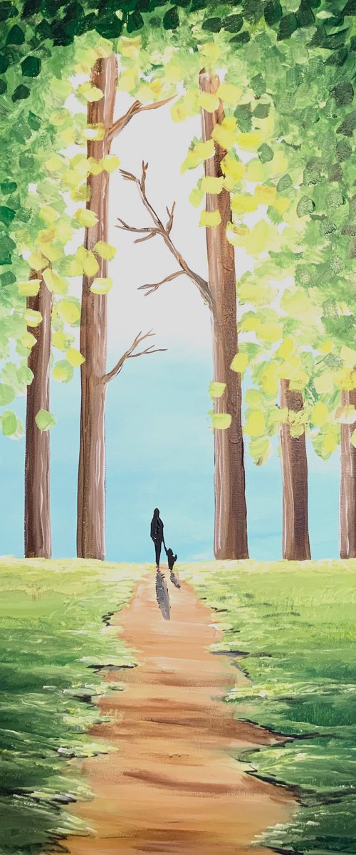 Walk Through The Green by Aisha Haider