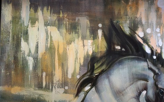 In the rays of the rising sun