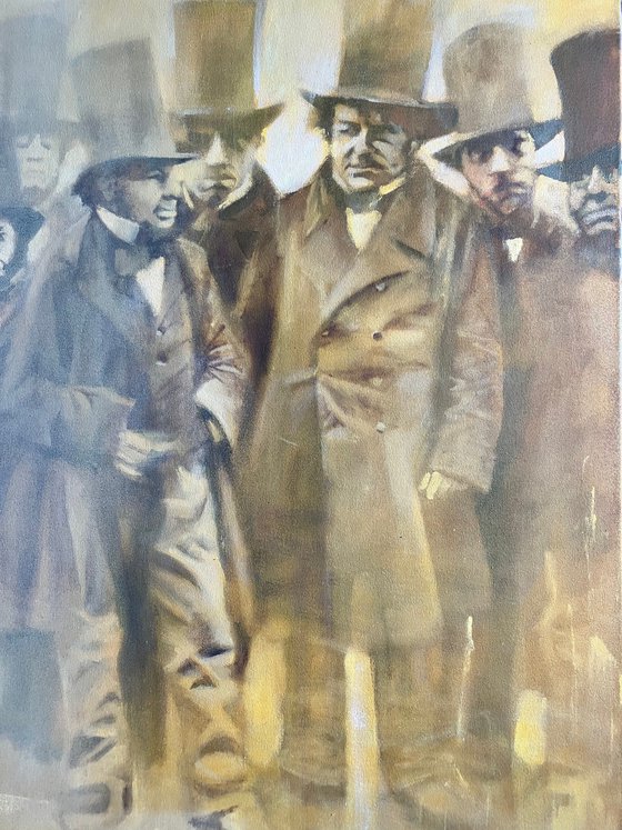 Brunel with his Investors