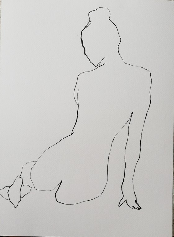 Seated Nude