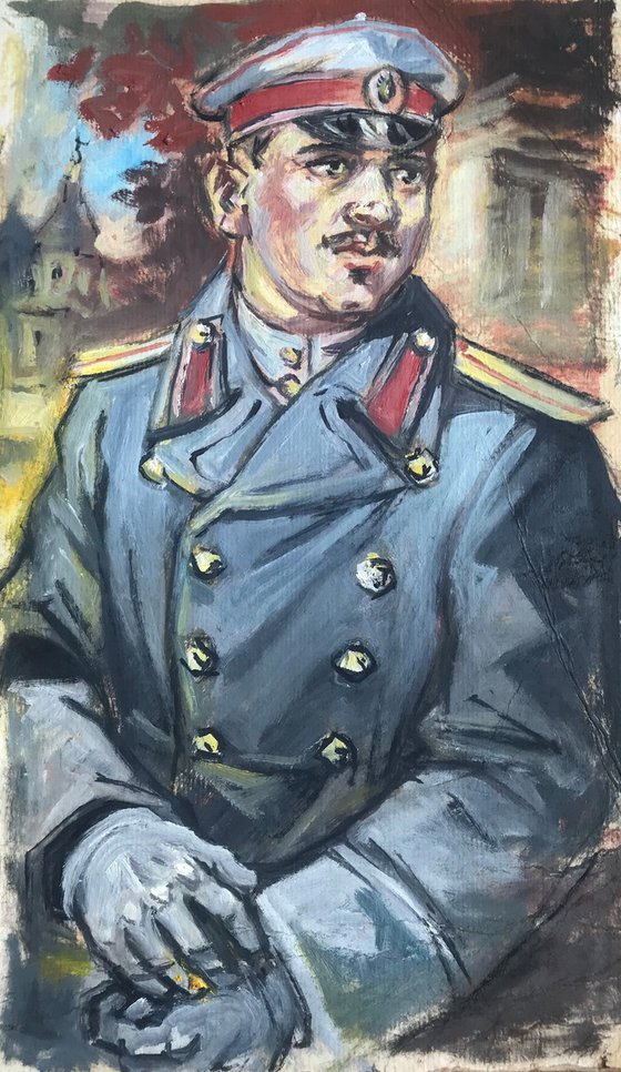 Portrait of a soldier