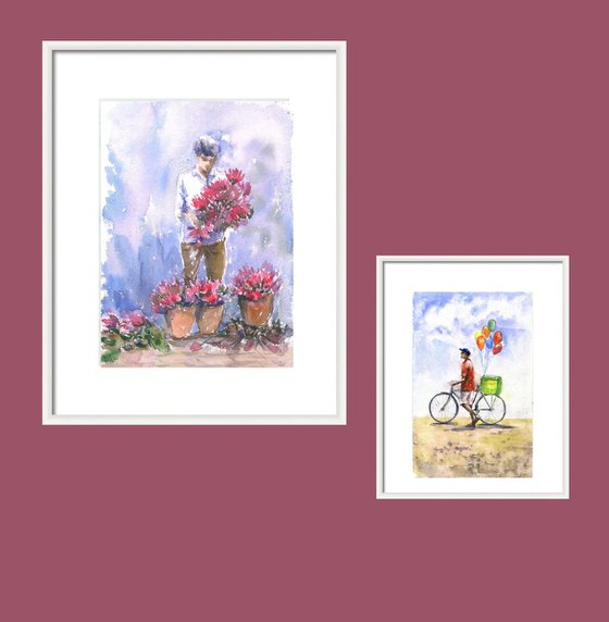 Set of 2 Stories of two Indian vendors