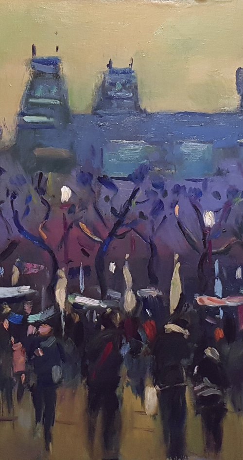 Outside the Rijksmuseum by Andre Pallat