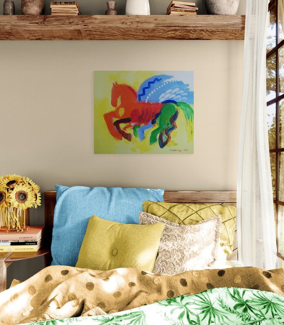 Pegasus for Vincent (van Gogh)