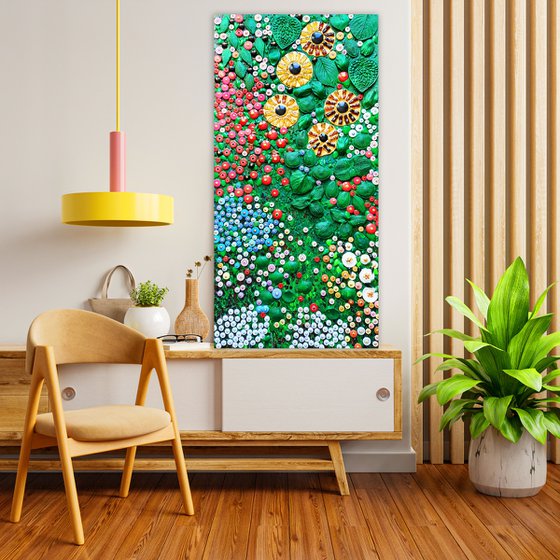 COLORFUL SUMMER GARDEN