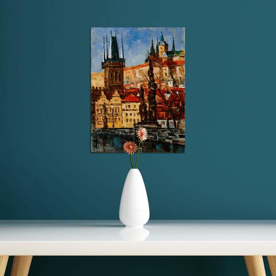 "Prague" Old town, city landscape