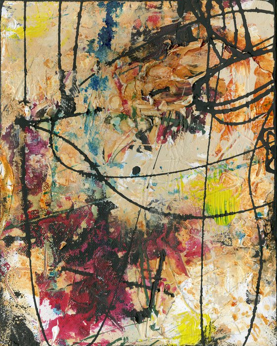 Raw Lust Collection - Textural Abstract Paintings by Kathy Morton Stanion