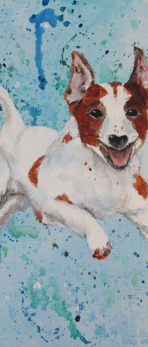 Jack Russell Terrier Puppy by MARJANSART