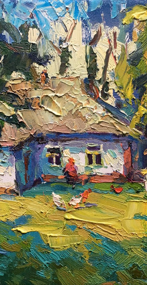 Grandma Natalka's Yard by Kalenyuk Alex