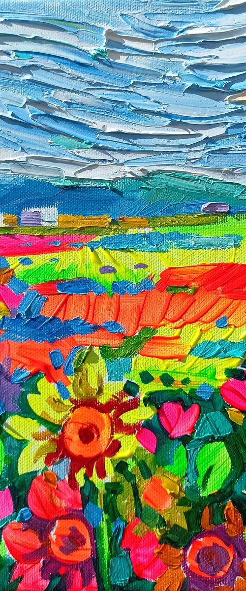 Sunny fields 5 by Vanya Georgieva