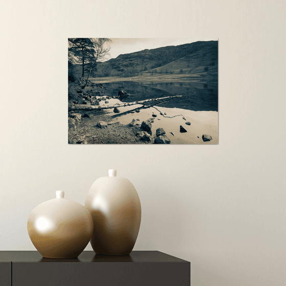 Blea Tarn - Little Langdale Lake District ( Split Toned Print )