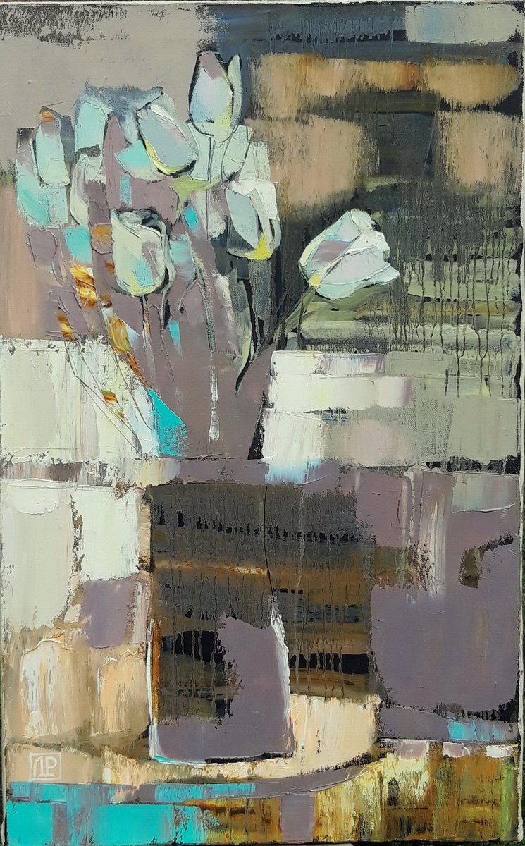 Tulips By Lesya Ros, 20 X 31, Artwork For Sale On Artfinder