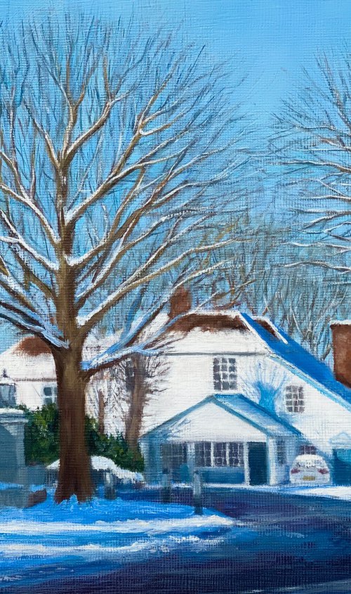 Winter Day Near Three Hammers by Diana Sandetskaya